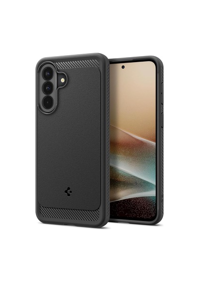 Galaxy A37 İle Uyumlu Kılıf Rugged Armor Matte Black - Acs09795
