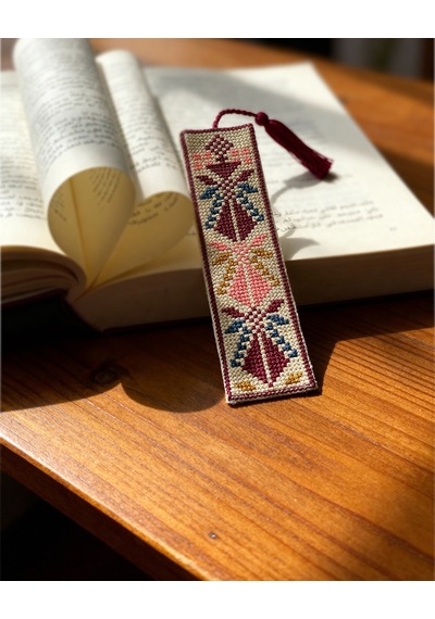 Filistin Nakışlı Kumaş Kitap Ayracı Tatreez 16x5 Cm