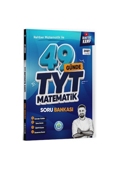 Rehber Matematik 2027 49 Günde Tyt Matematik Soru Bankası