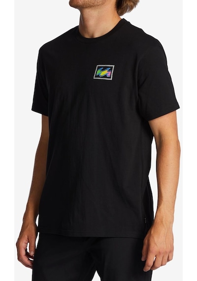 Billabong Abyzt01697-Blk Crayon Wave Ss Erkek T-Shirt 001