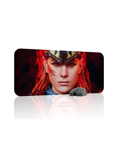 Horizon Zero Kaymaz Dikişli Kauçuk Oyuncu Mousepad V3 - 70x30 Xl Gaming Mouse Pad Fare Altlığı
