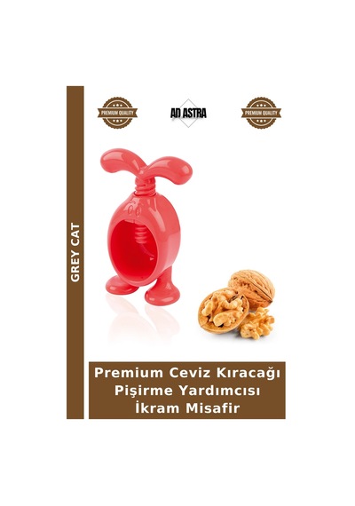 Premium Ceviz Kıracağı Pişirme Yardımcısı İkram Misafir Çok Renkli