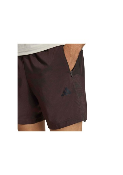 Adidas Workout Essentials Base Woven Erkek Kahverengi Şort Kahverengi