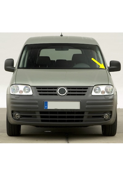 Vw Caddy 2004-2010 Sol Ön Çamurluk Köşe Plastiği 2k0819447b
