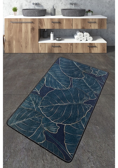Zeleno Banyo Halısı Djt 70x120 cm Banyo Halısı Paspas Yıkanabilir Kaymaz