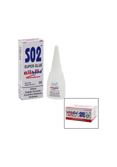 Elsa Bond S02 Japon Yapıştırıcı 20gr - 50'li Paket