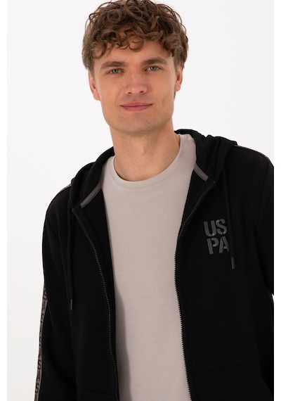 U.s. Polo Assn. Erkek Siyah Hırka Örme 50315808-vr046 Siyah