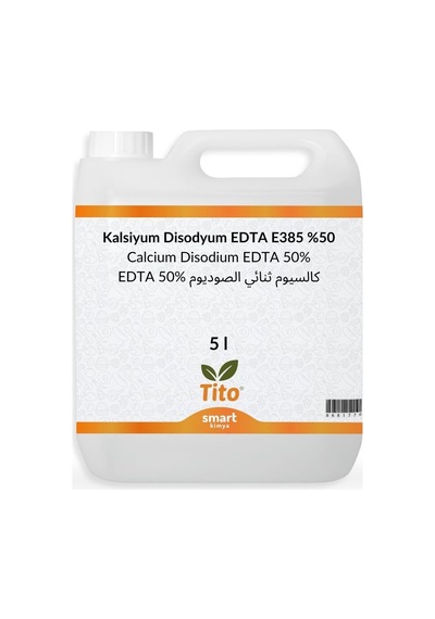 Kalsiyum Disodyum Edta E385 %50lik 5 Litre