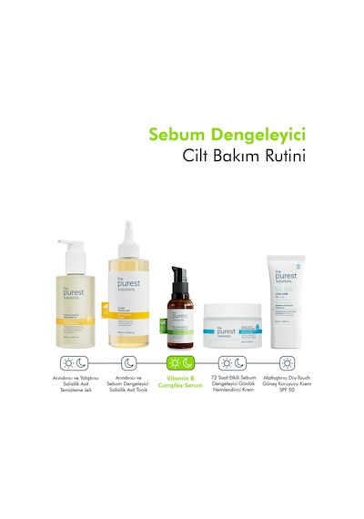 The Purest Solutions Vitamin B Complex Serum 10% Niacinamide & Vi