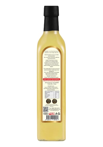 Hanzade Bitkisel Sarımsaklı Limon Sirkesi 6 x 500 ML
