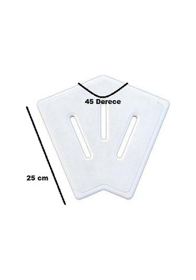 Havuz Izgara Köşe Parçası 25X45