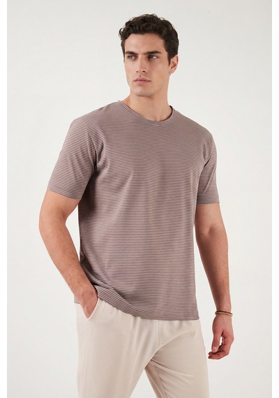 Buratti Erkek T Shirt 5904030 Kahve Kahve