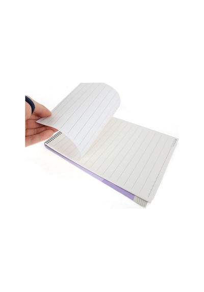 Morning Glory 2000 Çizgili Bloknot Defter Gece 25,5x18,5 Cm 14500-88442 Çok Renkli