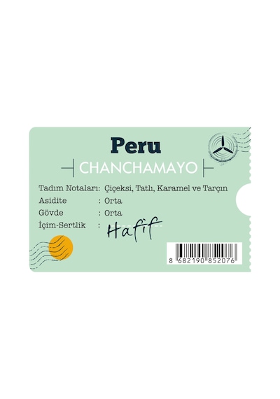 Moliendo Peru Chanchamayo Yöresel Çekirdek Kahve 250 G