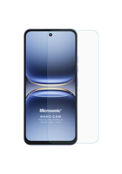 Spark 40 Glass Cam Ekran Koruyucu Spark 40 İle Uyumlu Ekran Koruyucu - Şeffaf