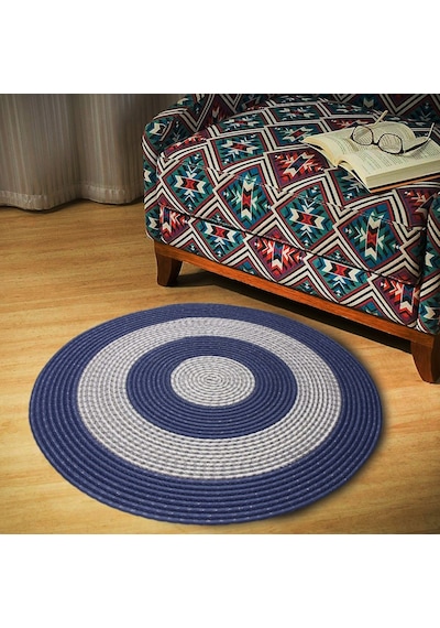 Dekoratif Oval El Örgüsü Halı Paspas (298082630)