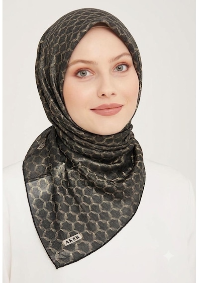 Aker Sura İpek Eşarp - 2026 İlkbahar-yaz -a9117701m Siyah 95147199