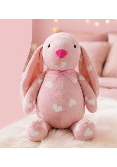 Uyku Arkadaşım Uzun Kulak Bunny Peluş Tavşan 65 Cm Açık Pembe Genel