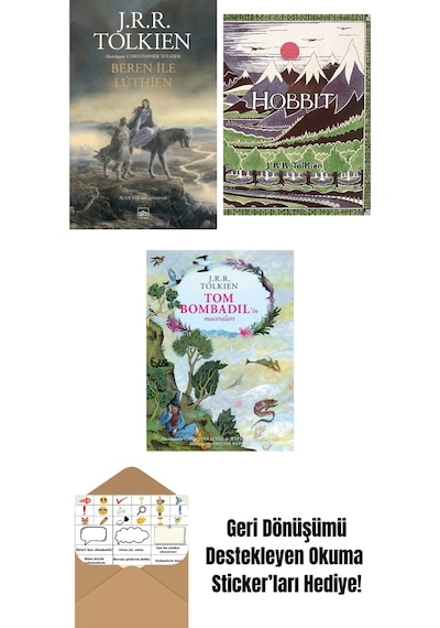 Beren İle Luthien + Hobbit Özel Ciltli Baskı + Tom Bombadil İn Maceraları Özel Ciltli Baskı