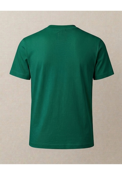 Bahar Çiçekleri Baskılı T-shirt Yeşil