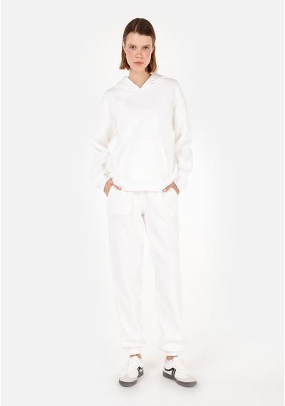 Colins Beyaz Kadın Eşofman Altı Cl1065686 Q1.v2 Wht Beyaz