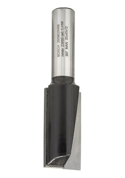 Bosch Standard W Çiftoluk Düz Freze Ucu 12 x 20 x 81 MM 2608628468