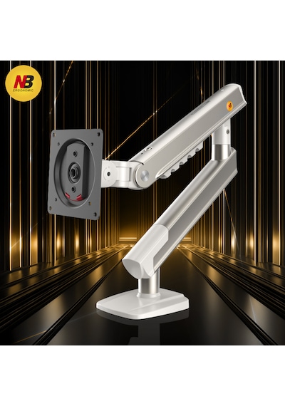 North Bayou A5-xs 17''-32'' Tek Kol 2-9 Kg Vesa Uyumlu Monitör Standı Silver
