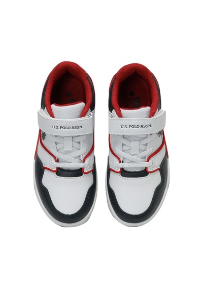 U.S. Polo Assn. 4M MARTELL JR 4FX Çocuk Beyaz Sneaker