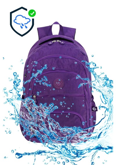 Krinkıl 3 Lü Set Kumaş Çanta + Termal Beslenme Çantası + Kalemlik, Maymun Anahtarlık Hediyeli Mor