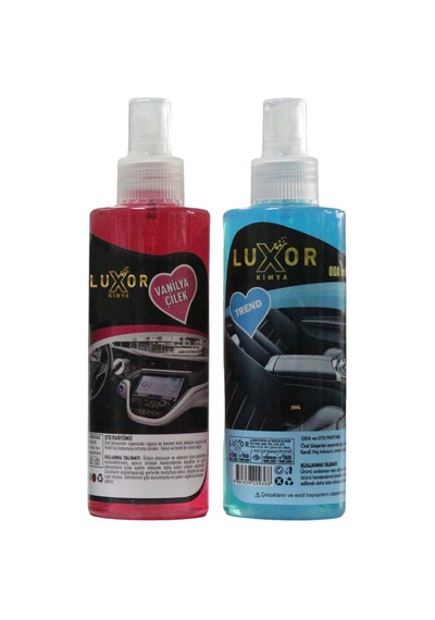 Luxor Kimya Trend ve Vanilya Çilek Oto Kokusu 2x200 ML
