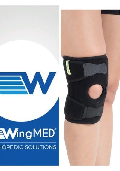 Kısa Standart Beden Patella Ve Ligament Destekli Dizlik Cırt Ayarlı