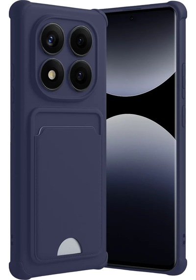 Newface Xiaomi Redmi Note 14 Pro Plus Kelvin Kartvizitli Silikon - Lacivert