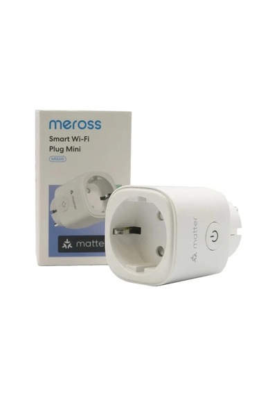Meross Akıllı Priz Matter Wi-fi Mini Priz Apple Homekit, Alexa Ve Google Home Destekli