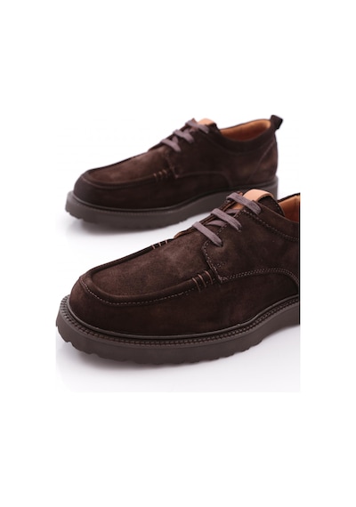 Dgn 24266 Erkek Casual Ayakkabı Kahve Süet