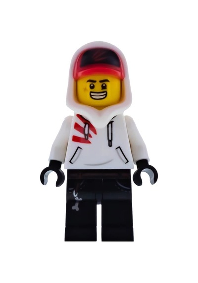 Hidden Side: Jack Davids Orjinal Minifigür Hs004