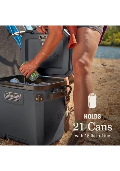 Coleman Convoy 28qt Taşınabilir Soğutucu Buzluk 26.5 Lt Dark Storm Karışık
