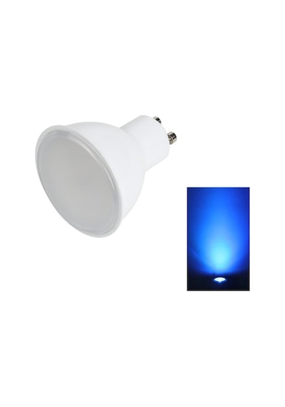 Ct-4215 Led Ampul 7w Mavi Gu10 Duy Tekli Mavi Işık Gu10 Led Ampul 7 Watt Yok
