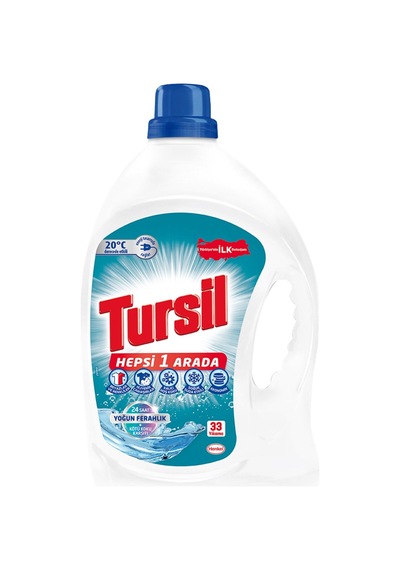 Tursil Jel Yoğun Ferahlık 33 Yıkama - 5 Adet Tarı