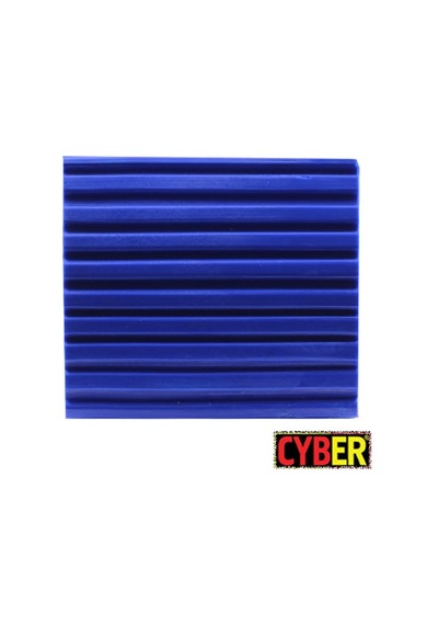 20x60 Plastik Merdiven Tapası Siyah-Mavi