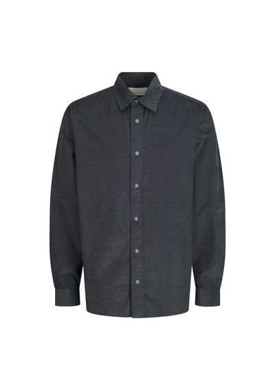 Jack & Jones Jack&jones Jprccregent Corduroy Shırt L/s Siyah