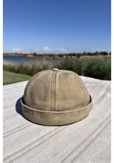 Mollycrush Docker Kep Şapka Sokak Modası Hip Hop Camel Erkek Ayarlanabilir Model Camel