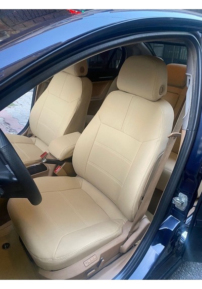 Opel Vectra 2003 2008 Arası Uyumlu Arka Sırt 2+1 Arka Sırt Kolcaklı Model Komple Krem Deri Krem Ip