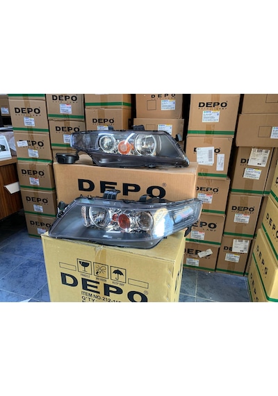 Honda Accord 2003-2005 Arası Depo Sağ Ve Sol Far Takım 33151-sea-g01 / 33101-sea-g01