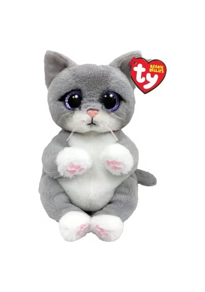 Ty Peluş Oturan Kedi Morgan 20 Cm Çok Renkli
