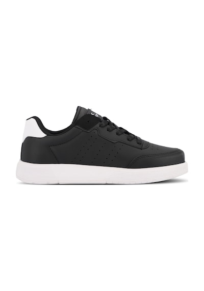 Slazenger Zekko Kadın Siyah / Beyaz Günlük Spor Ayakkabısı Siyah / Beyaz