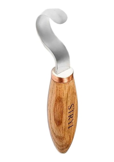 Stryı 150035 Çift Taraflı Ahşap Kaşık Oyma Bıçağı 35 Mm