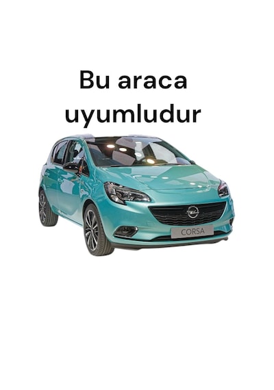 Opel Corsa E Pandizot Bagaj Rafı 2014-2019