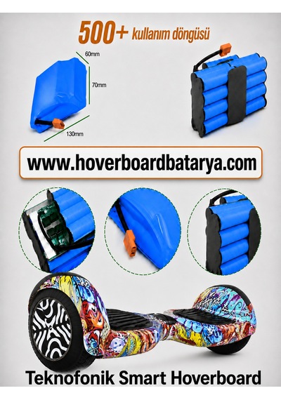 Teknofonik Smart 6 Ay Garantili Hoverboard Bataryası