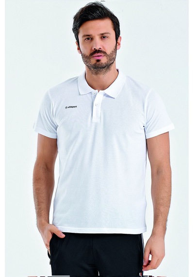 Beyaz Uhlsport Erkek Günlük Polo T-shirt Marvin M 3201124 Beyaz