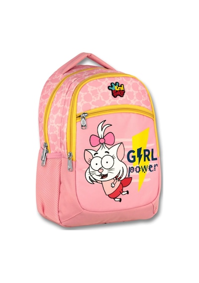 Ümit Çanta Kral Şakir Girl Power Pembe Kız Çocuk İlkokul Çantası